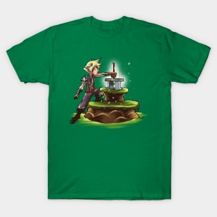 The Buster Sword in the Stone T-Shirt